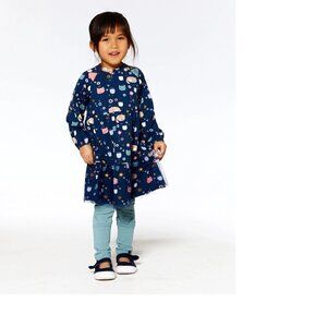Deux par Deux Organic Cotton Sage Green Leggings With Cat Ears Applique 12M